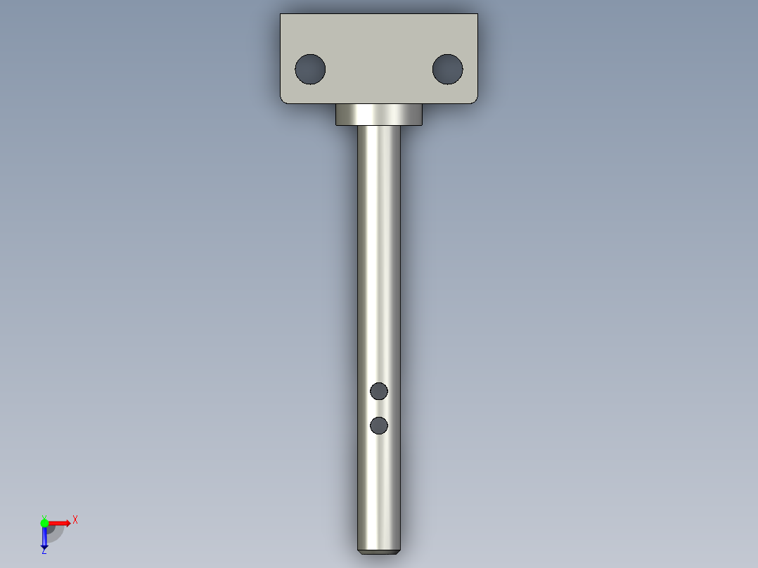 基恩士PZ-S10_kc图纸模型俯视图