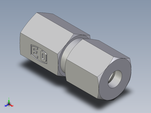 卡套式工业通用硬管接头EO_Swivel_connector_GAI06LM71
