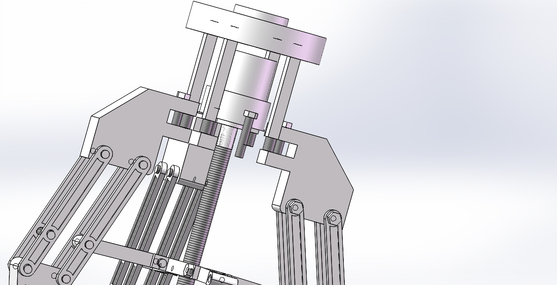 救援搜救机器人三维模型