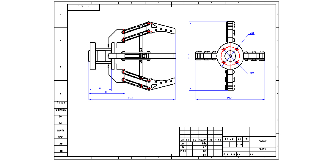 救援搜救机器人三维模型