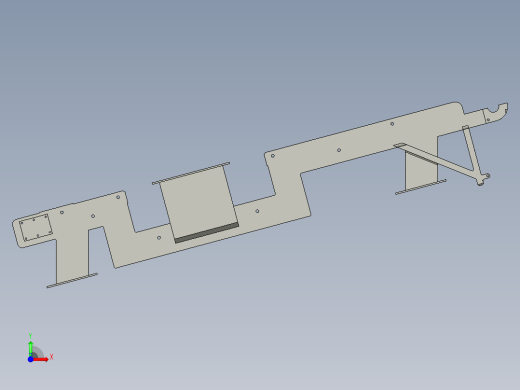 XJD-20016D橡胶护舷挤出机随动供料机的设计前视缩略图