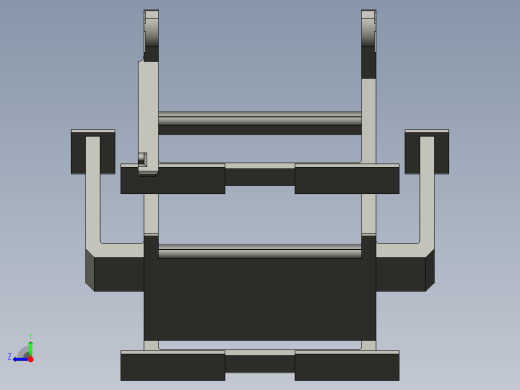 XJD-20016D橡胶护舷挤出机随动供料机的设计右视缩略图