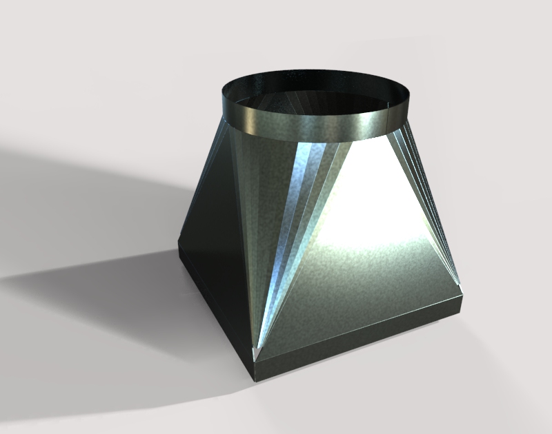 天方地圆变径接头