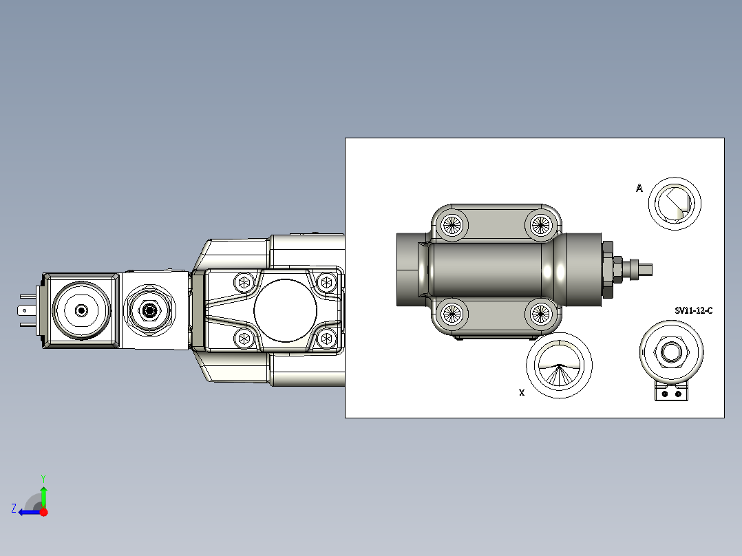 液压集成块338952===33右视图