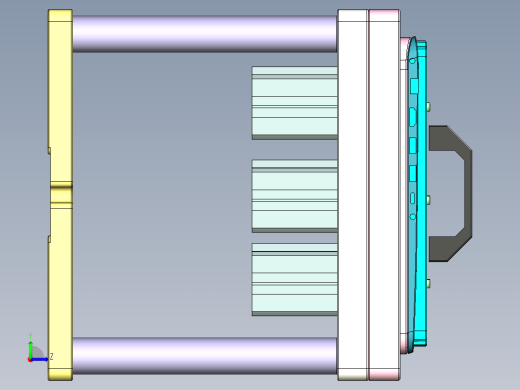 Q503-C笔记本CNC工装夹具三维模型-CNC1-0522左视缩略图