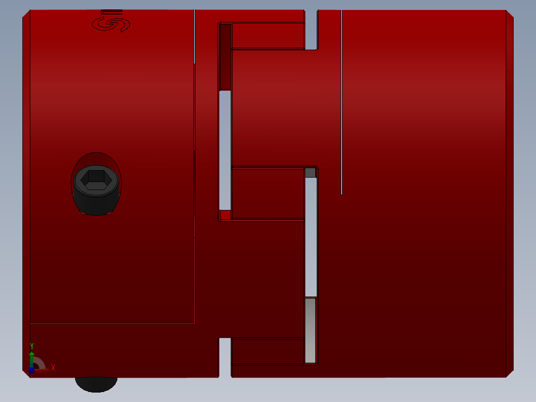 梅花联轴器 LYCA系列 20款前视图