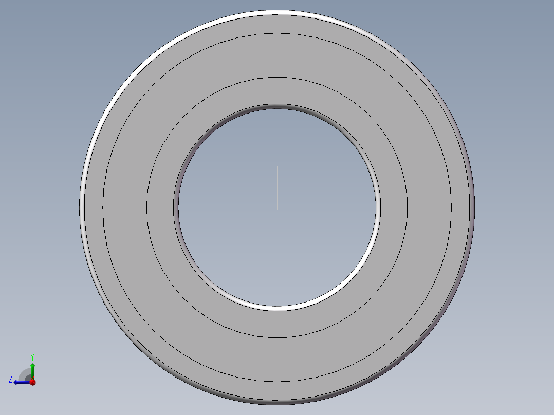 国产微型球轴承 NSK 688AZZ1右视图