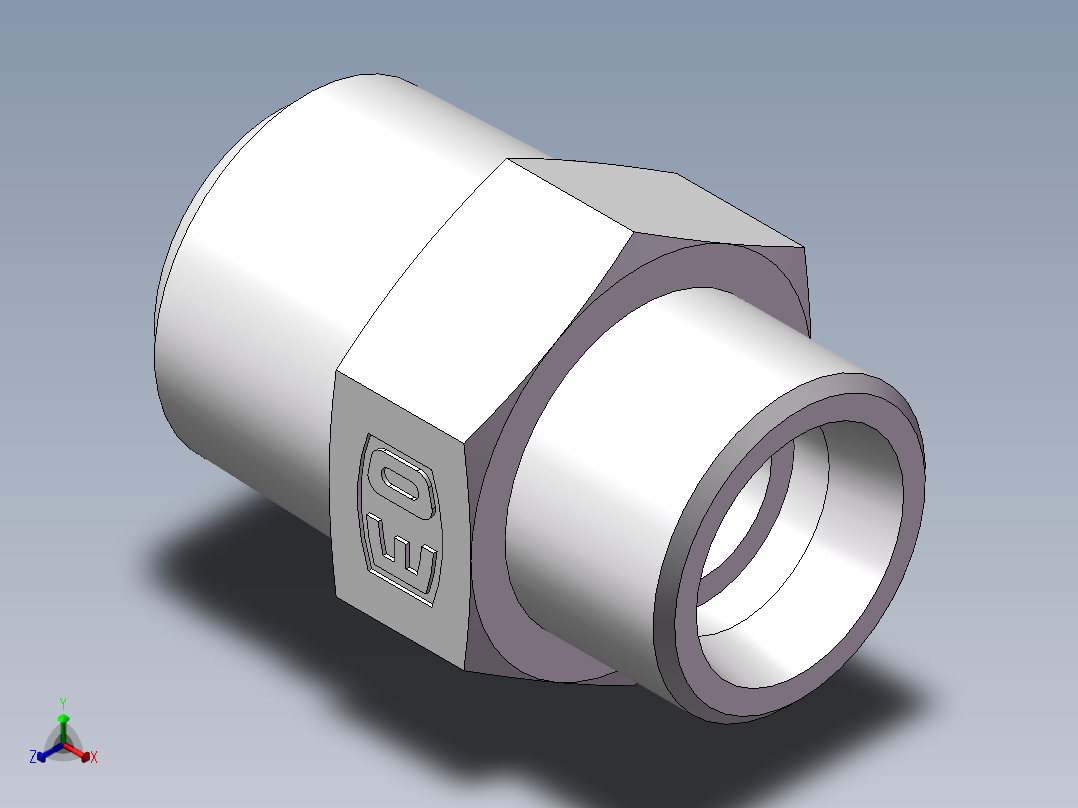 美制锥螺纹、1DN-24-12主视图