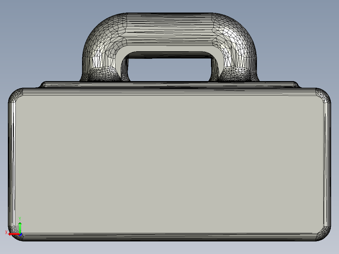 迷你便携式收录机后视图