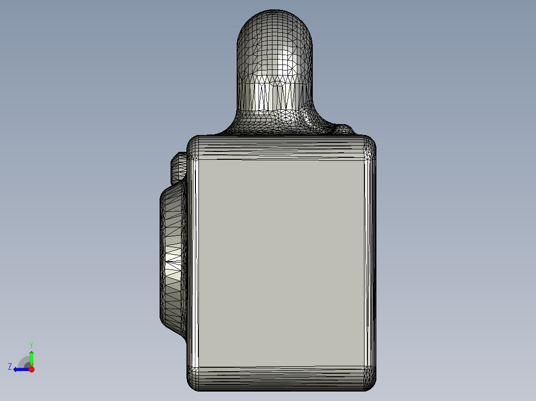 迷你便携式收录机右视图
