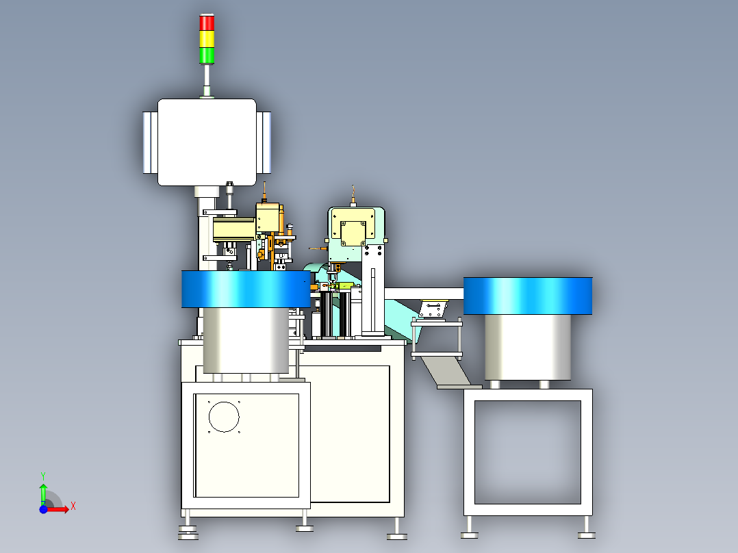 活塞组装机前视图