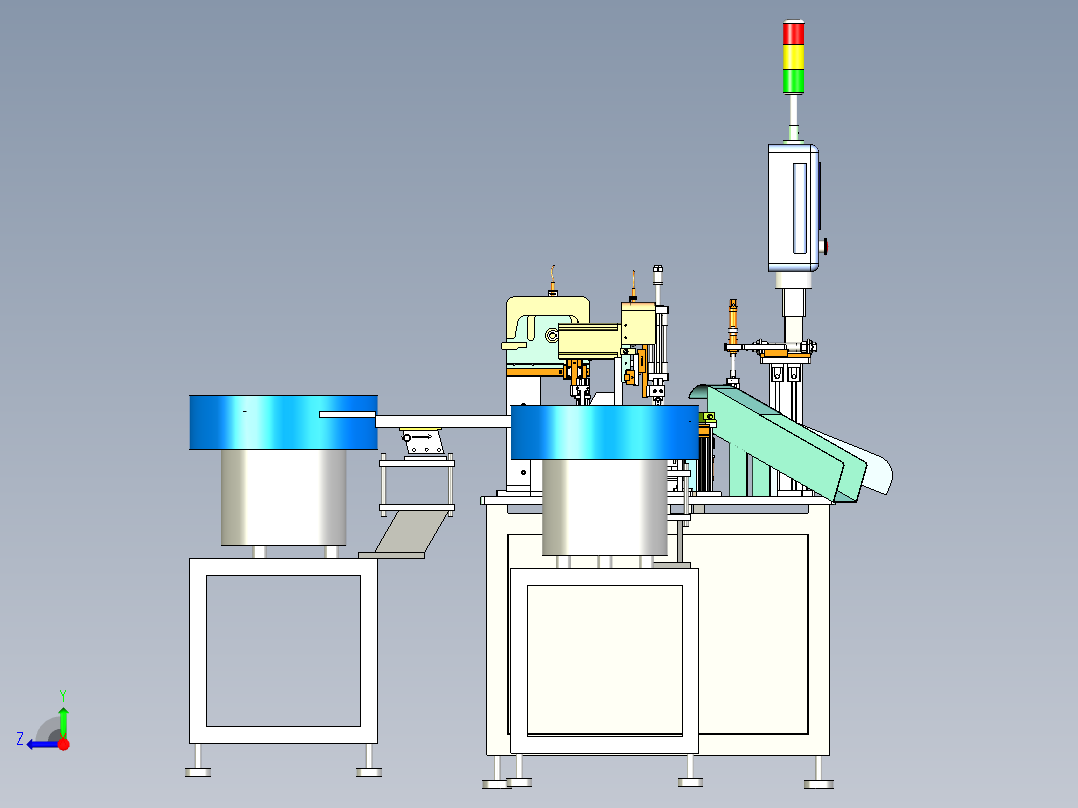 活塞组装机右视图