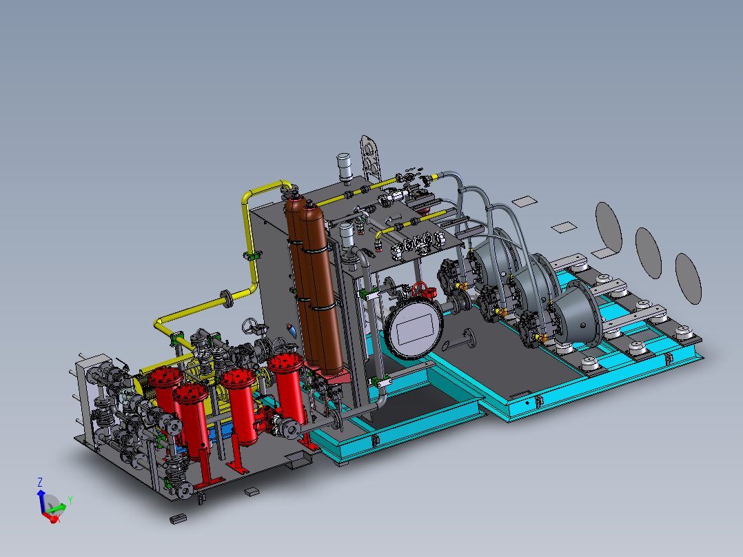 平整机高压站 STP