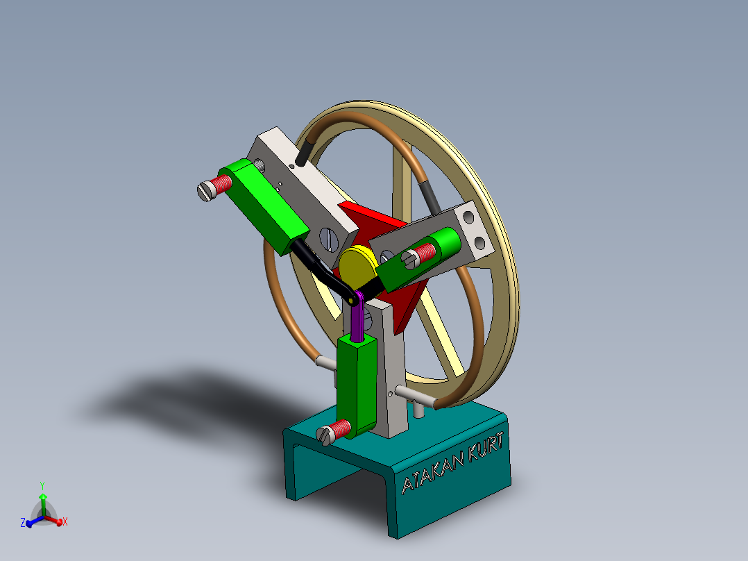 蒸汽机steam-engine-116831-模型格式为 sw