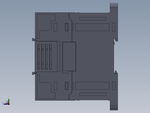 PLC可编程控制器CP1H_X40DT_D右视缩略图
