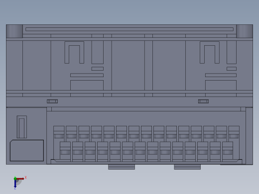 PLC可编程控制器CP1H_X40DT_D俯视缩略图
