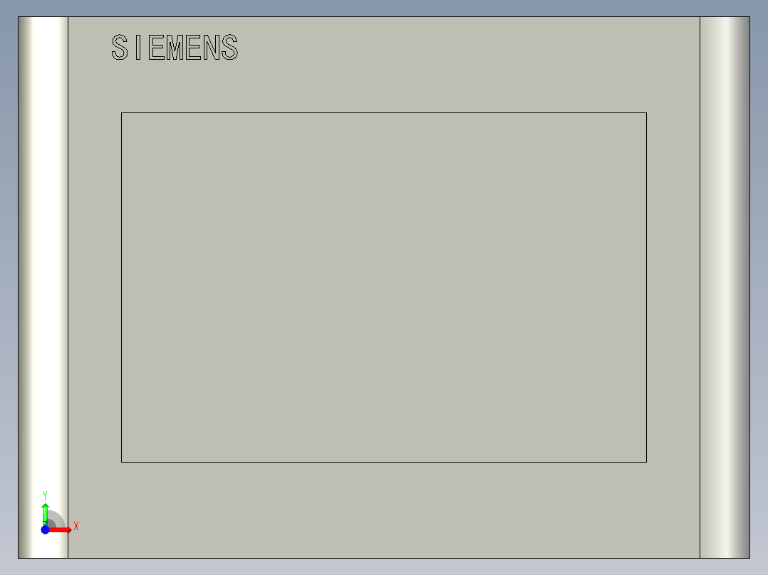 Smart700IEV3操作面板(西门子)-操作面板前视图