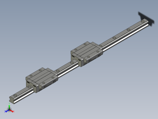 HGW30HB-2R760-ZOC-ZZ正等轴测缩略图