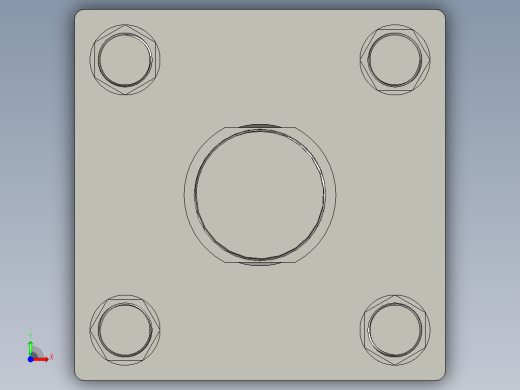 CQ油缸系列HOB-B-80X200-CA前视缩略图