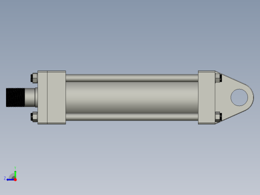 CQ油缸系列HOB-B-80X200-CA右视缩略图