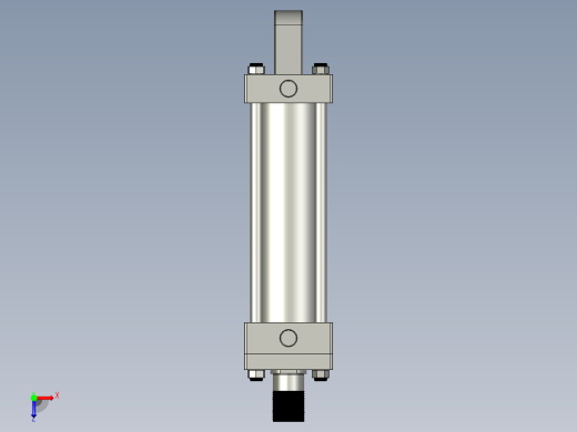 CQ油缸系列HOB-B-80X200-CA俯视缩略图