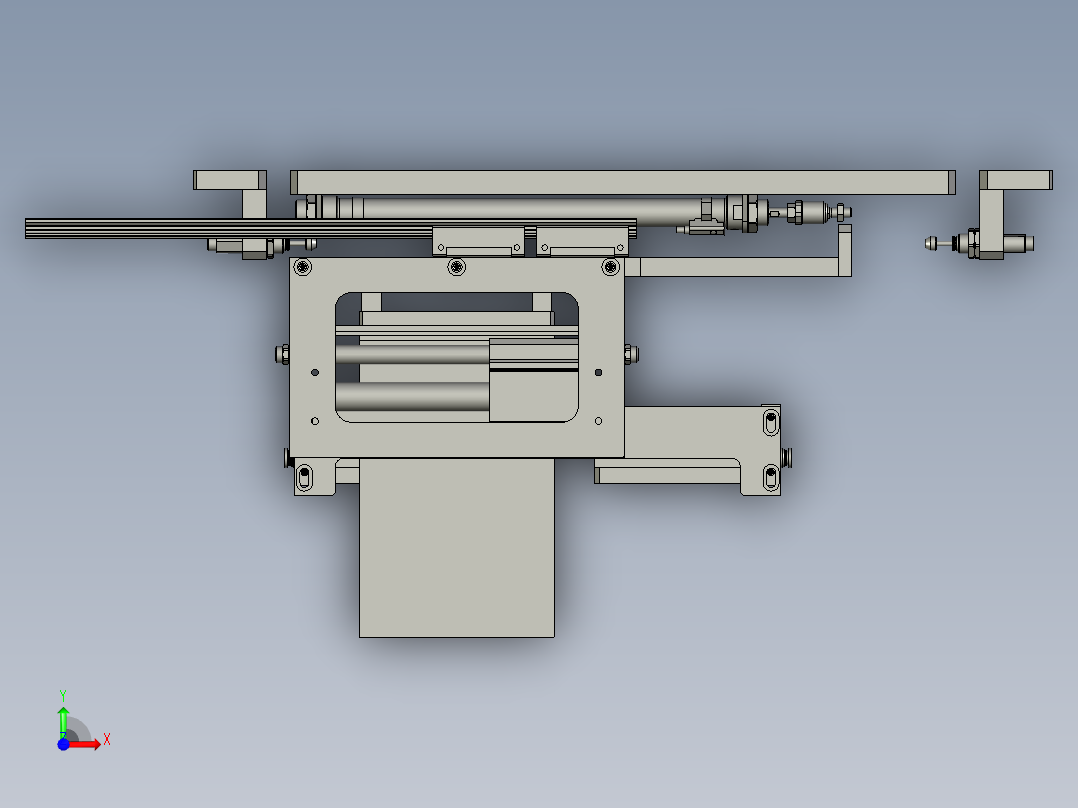 充磁总成前视图