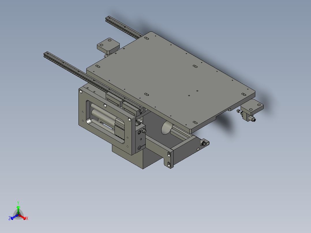 充磁总成正等轴测图