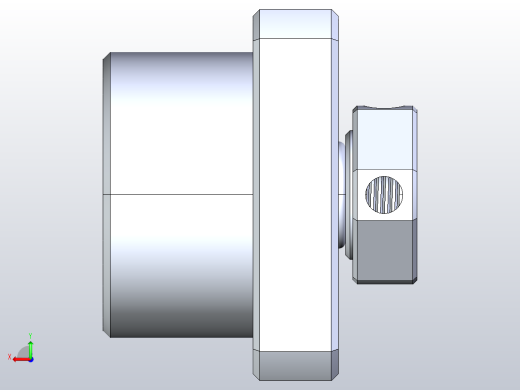 FK05滚珠花健、支撑座、滚珠丝杠、交叉导轨、直线模组.IGS后视缩略图