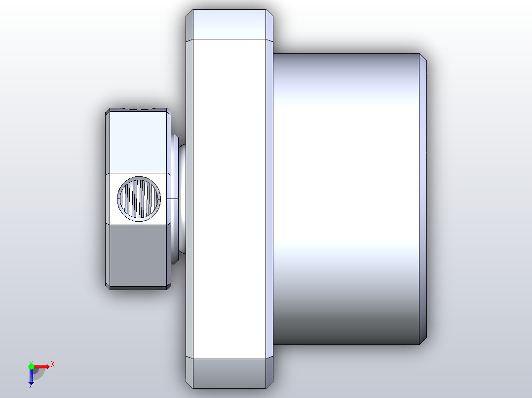 FK05滚珠花健、支撑座、滚珠丝杠、交叉导轨、直线模组.IGS俯视图