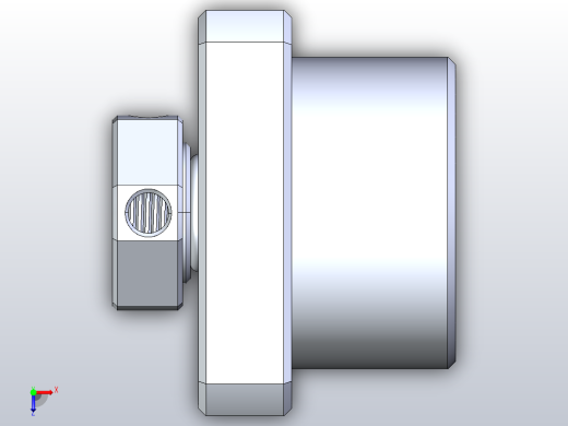 FK05滚珠花健、支撑座、滚珠丝杠、交叉导轨、直线模组.IGS俯视缩略图