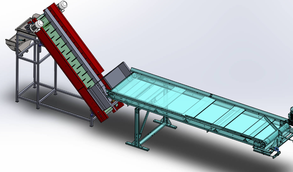 包装袋提升输送机
