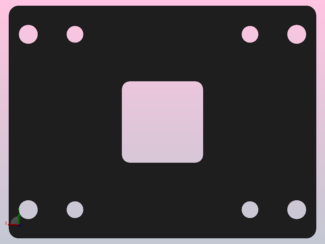 前法兰FA、后法兰FB[200]气缸附件后视图