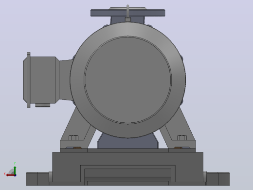 CQB型衬里氟塑料合金磁力泵[CQB65-50-160FL]后视缩略图