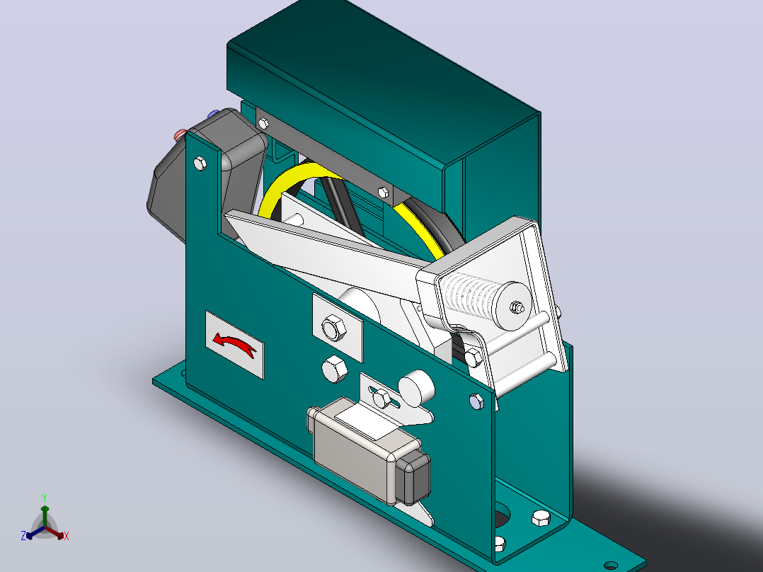 OX-240E双向限速器[OX-240E双向限速器]主视图
