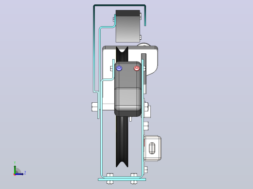 OX-240E双向限速器[OX-240E双向限速器]左视缩略图