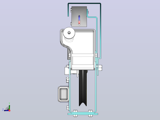OX-240E双向限速器[OX-240E双向限速器]右视缩略图