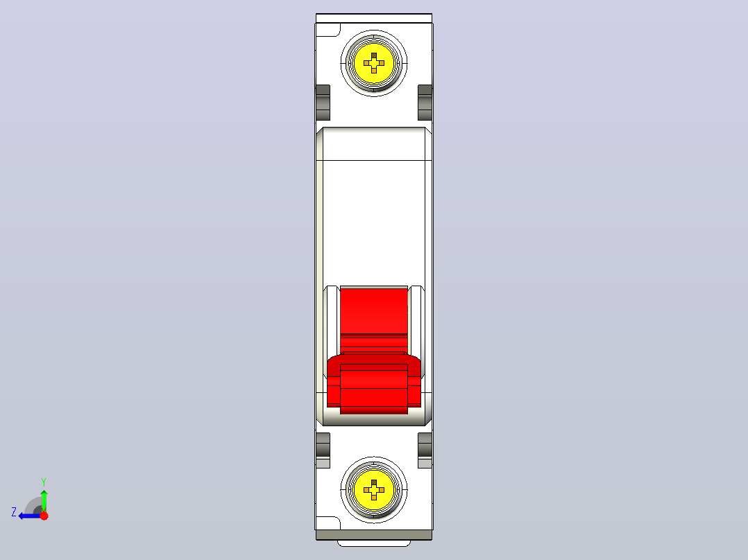 CDB6i小型断路器[CDB6i1B13]德力西右视图