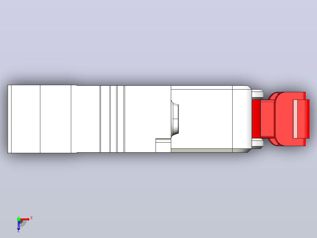 CDB6i小型断路器[CDB6i1B13]德力西俯视图