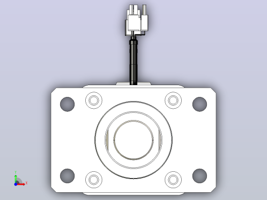 轻载电动缸TPA-ESR80-2510C-L450-M-FA-W-P75-JX-C3前视缩略图