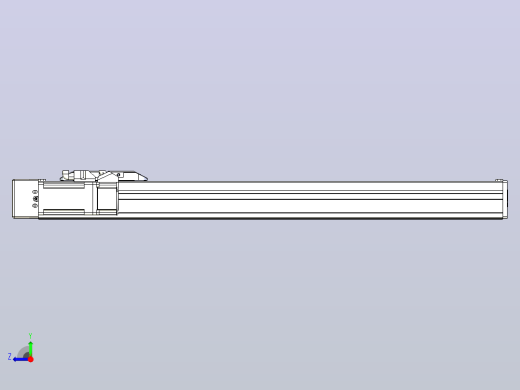 滚珠丝杠直线轴带导轨全封闭TPA-HCR-50S-1210C-L380-MR-Y-P10-N3右视缩略图