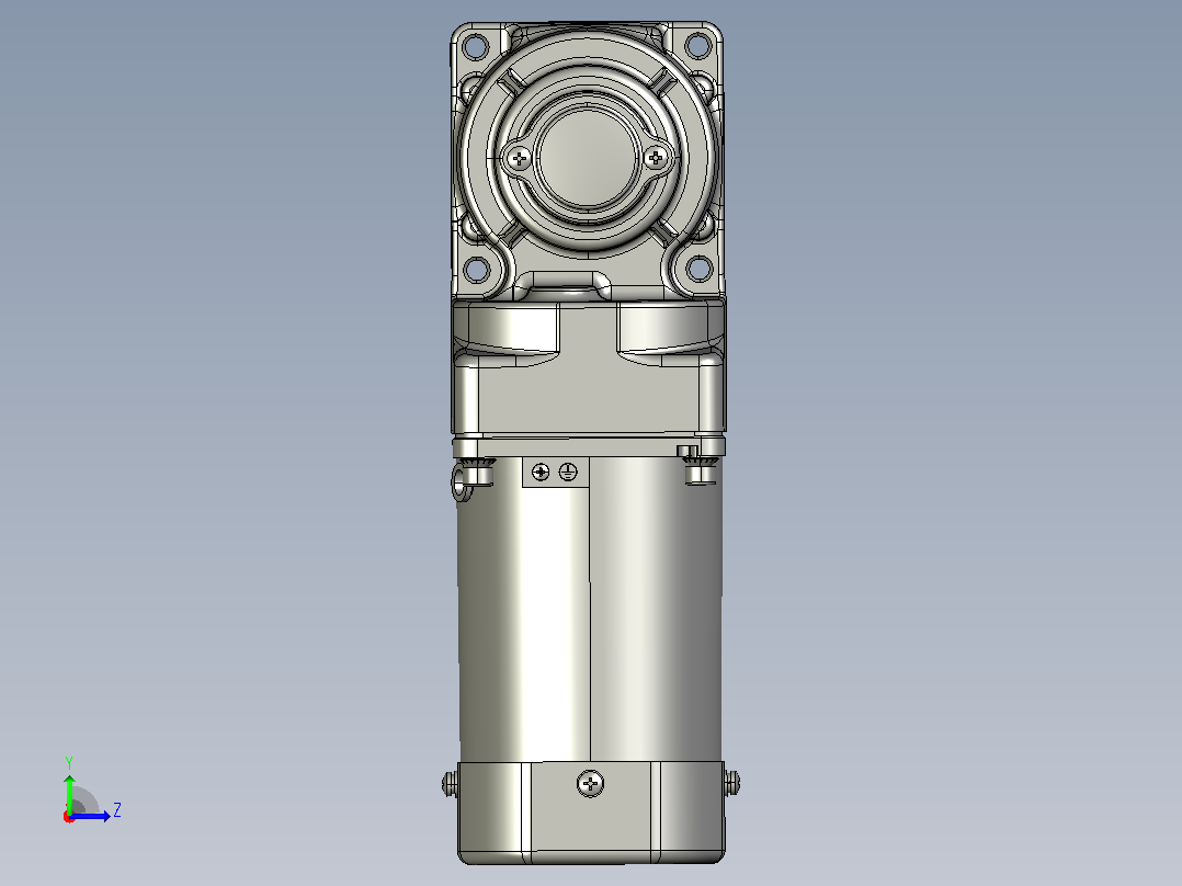 交流减速机5IK90GU-CF(5GU3RT-180RT)新左视图