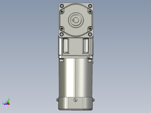 交流减速机5IK90GU-CF(5GU3RT-180RT)新右视缩略图