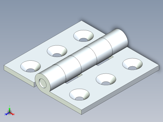 铰链合页HFE21-38主视缩略图