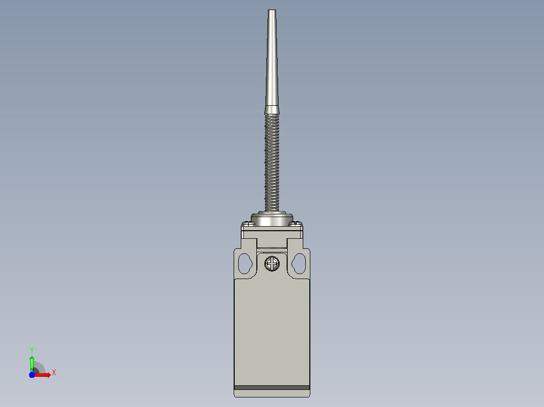 行程开关传感器TZ-9266前视图