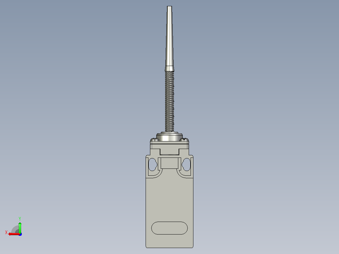 行程开关传感器TZ-9266后视图