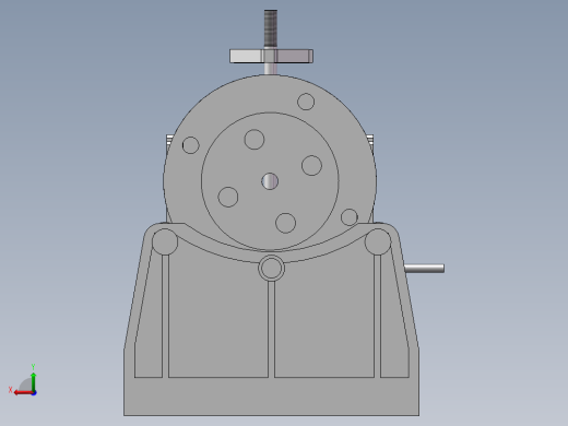 柴油机缸体夹具后视缩略图