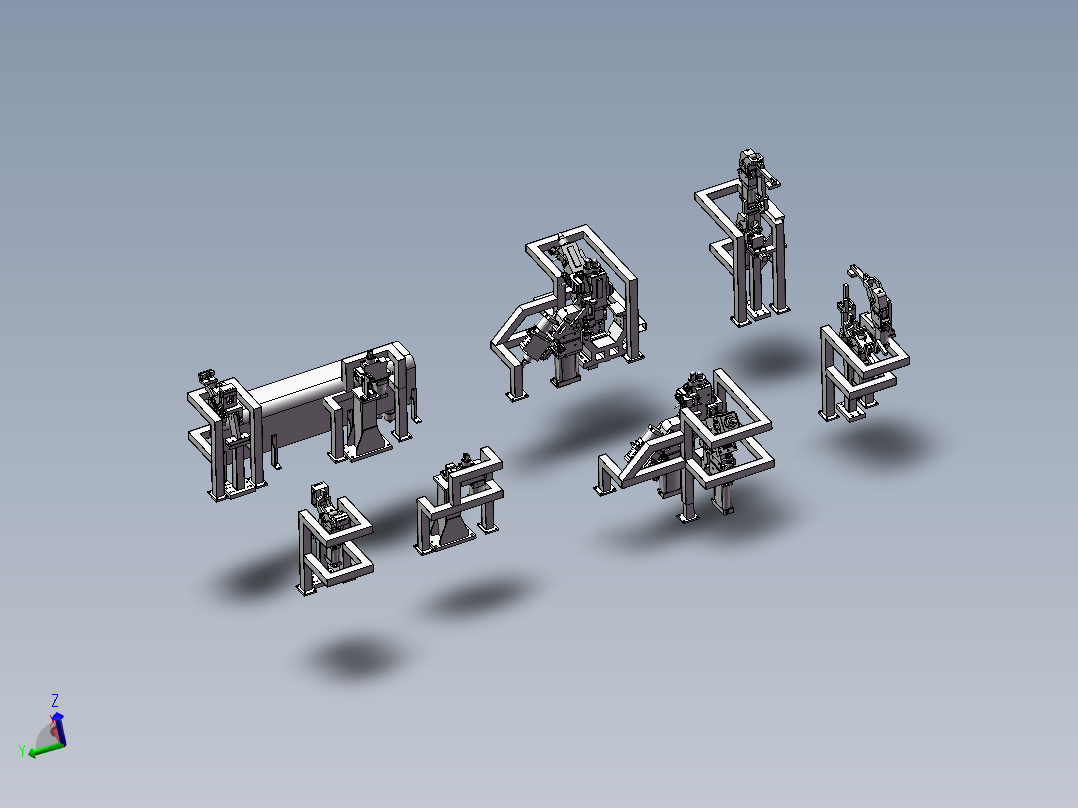 车身地板焊接夹具