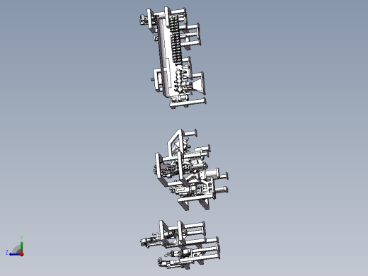 车身地板焊接夹具右视缩略图