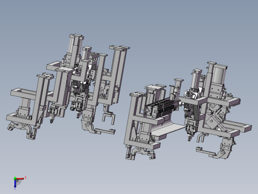 车身地板焊接夹具俯视缩略图