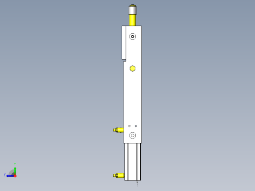 定位组件避让机构右视缩略图
